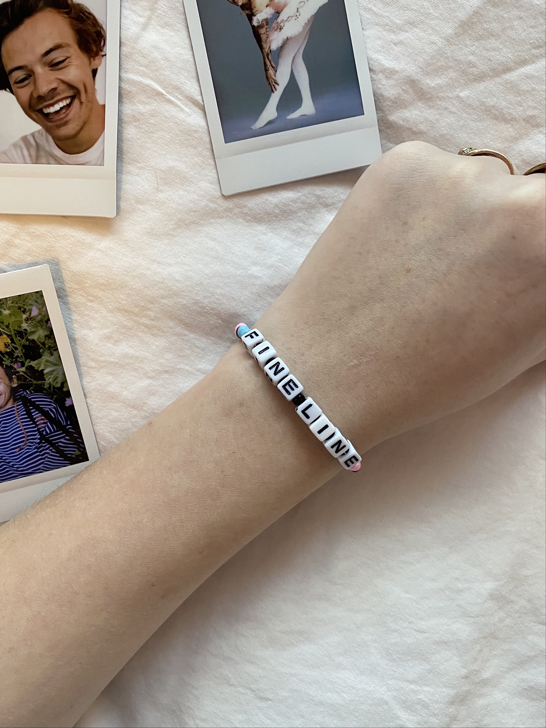 Fine Line Harry Styles Beaded Bracelet Etsy