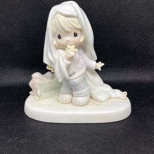 Vintage Precious Moments “June” figurine. Enesco 110043
