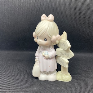 Vintage Precious Moments “Loving, Caring and Sharing Along the Way” figurine. #C0013