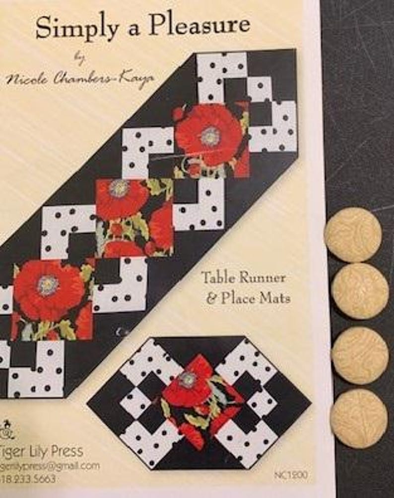 Table Runner Patterns image 5