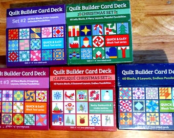 Quilt Builder Card Deck