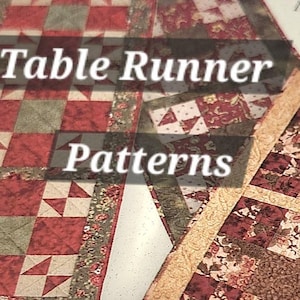 Table Runner Patterns