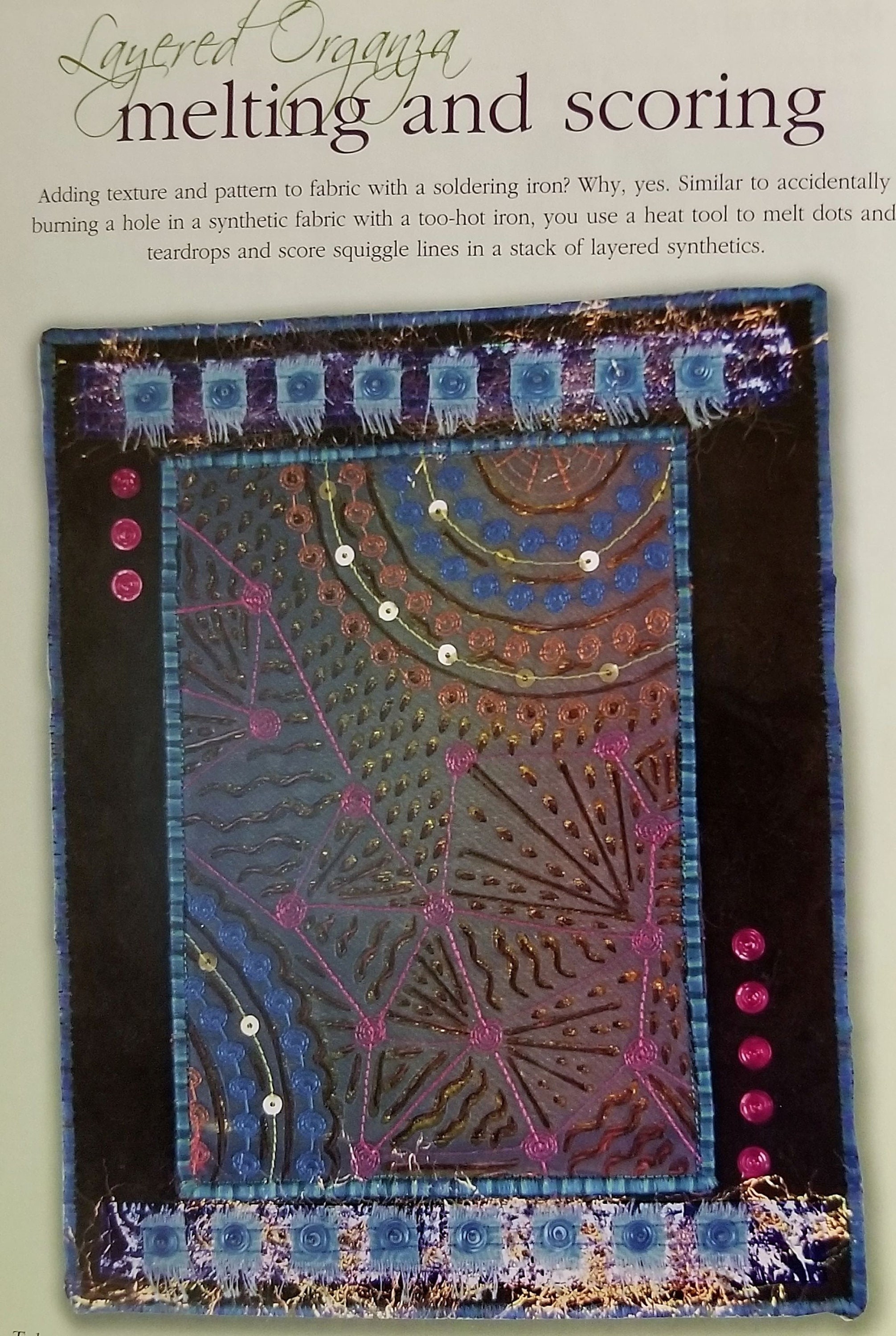 Fabric Embellishing the Basics & Beyond Etsy