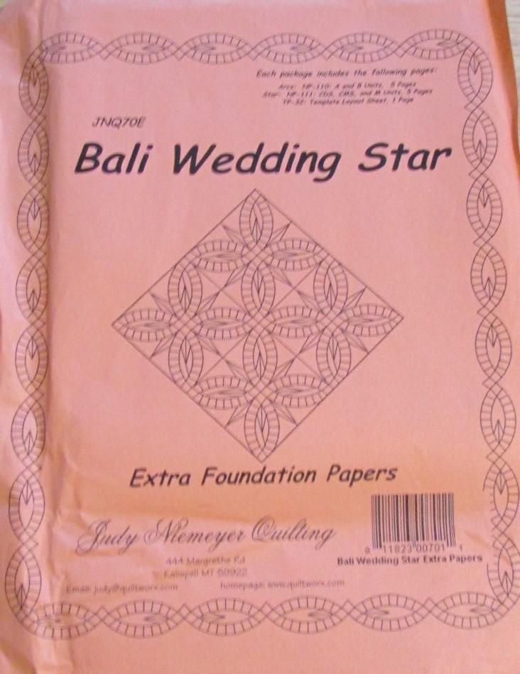 Judy Niemeyer EXTRA Foundation Paper Piecing Pattern - Etsy
