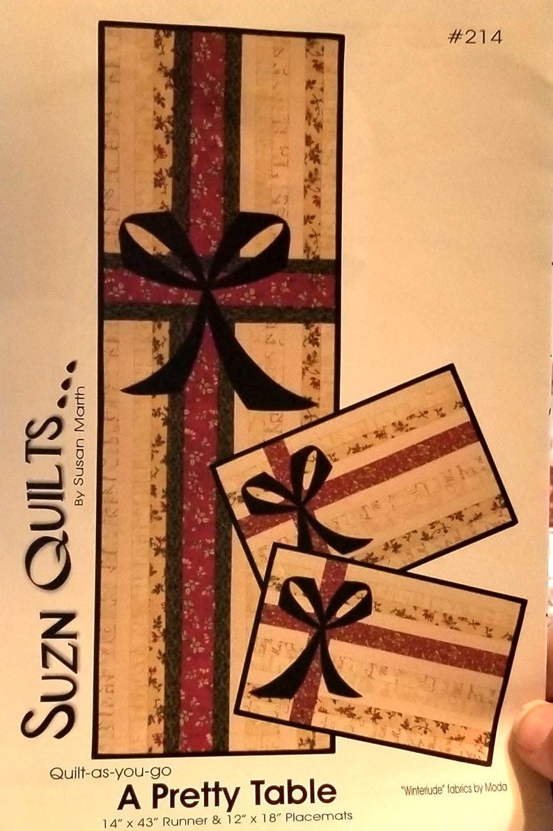 Table Runner Patterns image 2