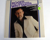 Roger Whittaker Live In Concert Double LP 2 Record Set 1975 Sealed