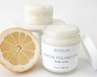 Lemon Pound Cake Body Scrub