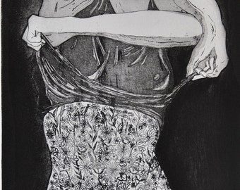 Allegory of Spring or Chloris II prints strong water and aquatinte.