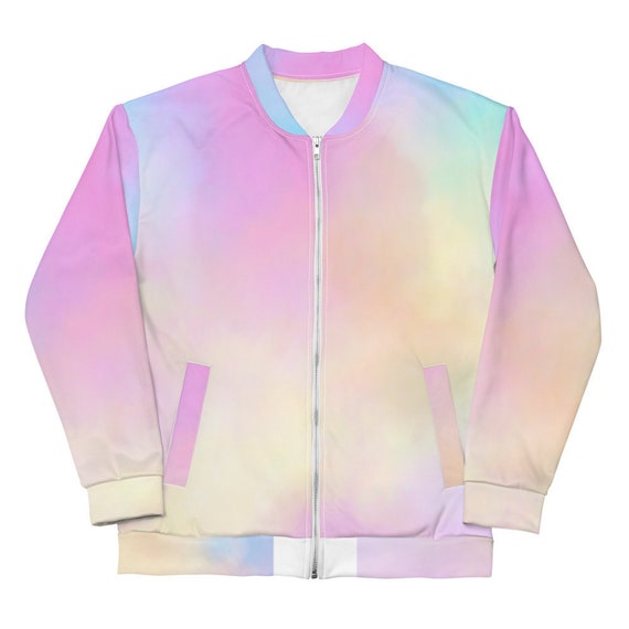 pastel bomber jacket