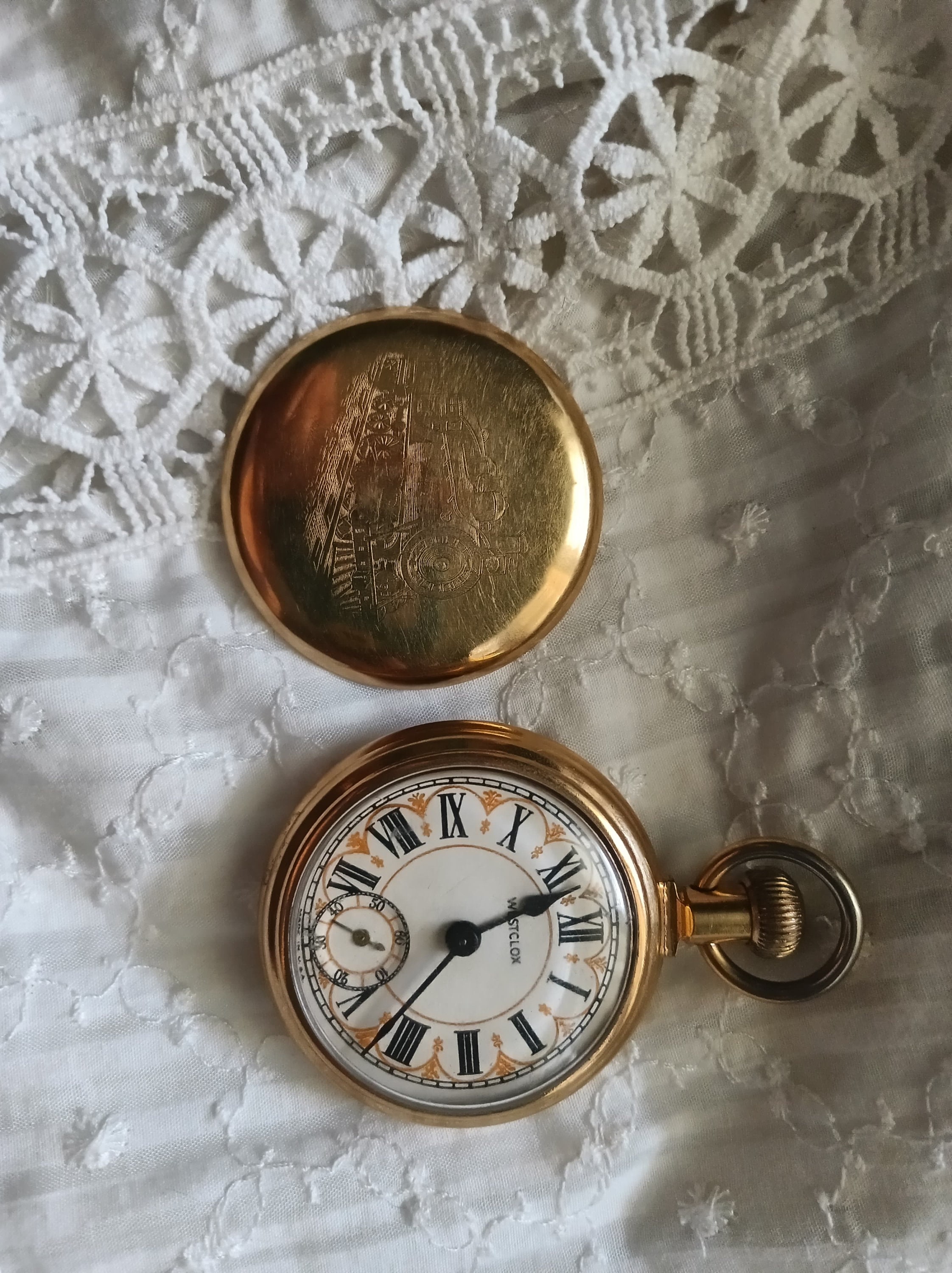 Westclox pocket watch train value new arrivals