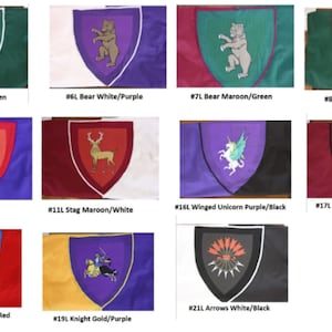AvalonSkies-SurCoat(Large) - Knight, Medieval, Renaissance, Clothing, Coat of Arms, Sword, Armor