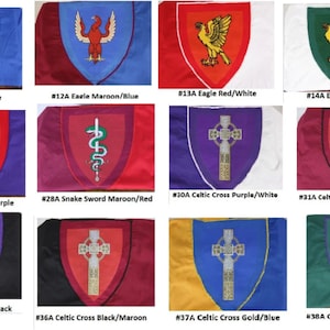 SurCoat(Adult) - Knight, Medieval, Renaissance, Clothing, Coat of Arms, Sword, Armor