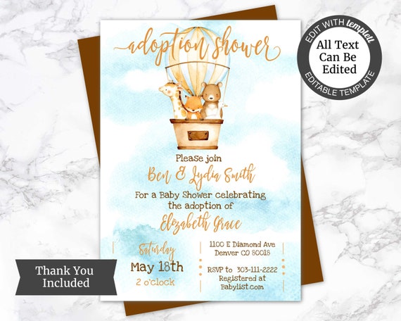adoption shower invitation