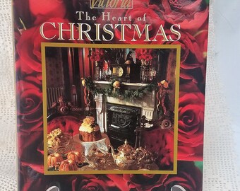 Vintage Holiday Décor Book, The Heart of Christmas, Victoria Magazine