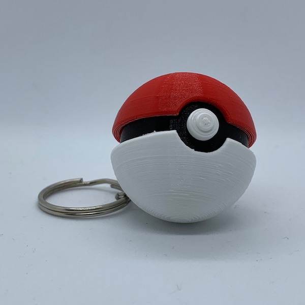 3D Printed Poké Ball Keychain
