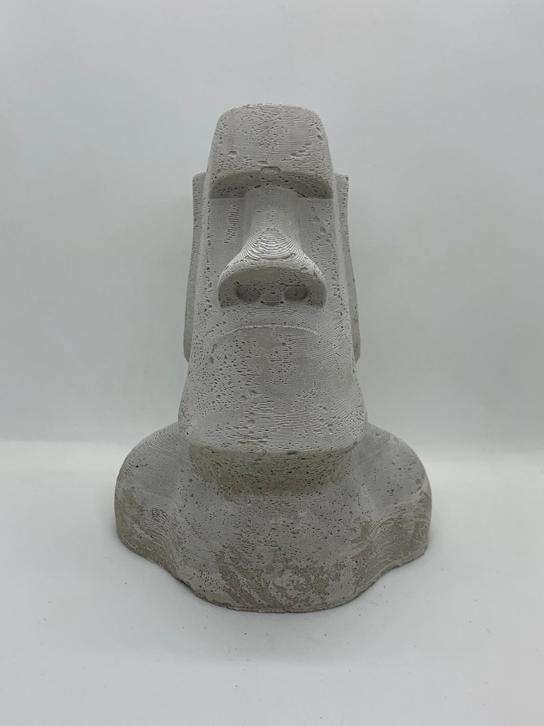 Easter Island Moai Cement Statue - Etsy