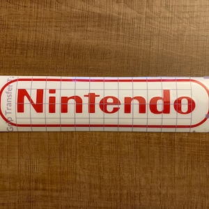 Nintendo Logo Vinyl Decal