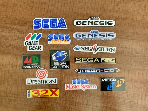 セガ コンソール ロゴ ヒストリー ステッカー 合計 14 枚! - Etsy 日本
