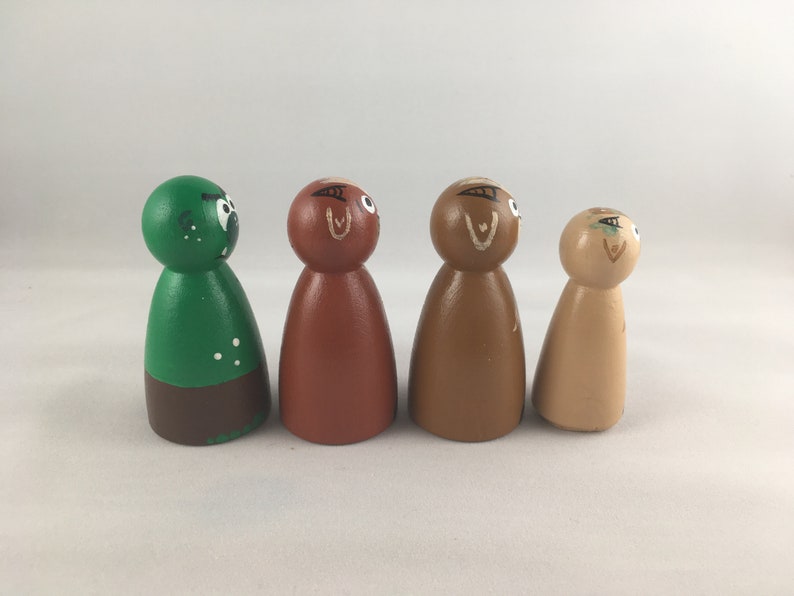 3 billy goats gruff plastic toys