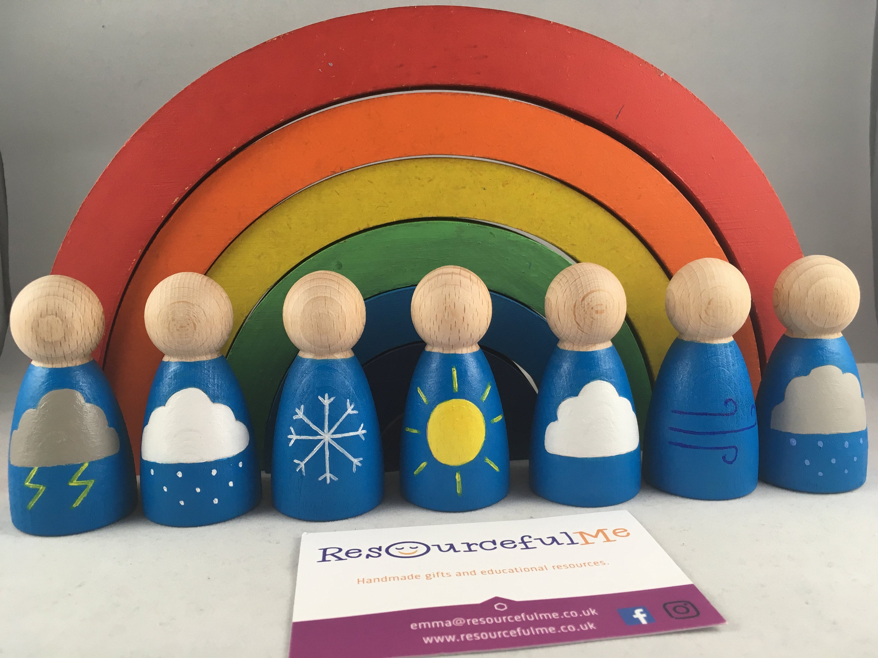 peg dolls montessori wooden toys