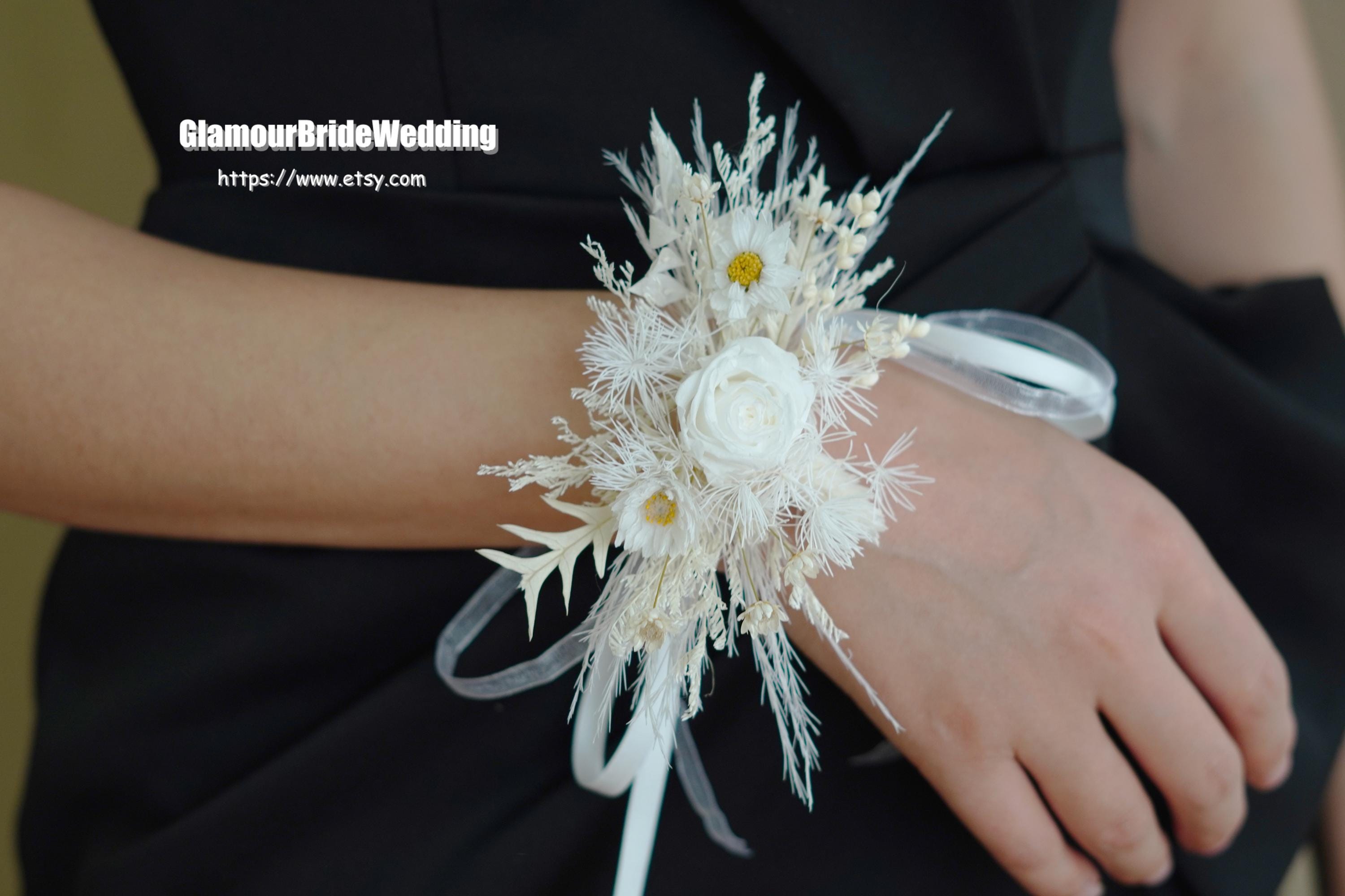 Dried Flower Corsage,corsage,wedding Corsage,bridal Bridesmaid