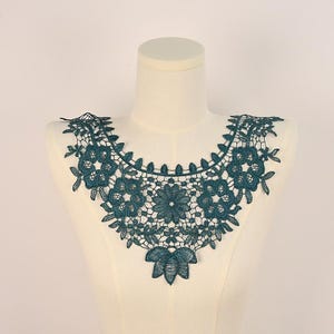 3 colors small daisy/peach blossom decorate  lace collar , DIY Wedding Gown & Costume Design