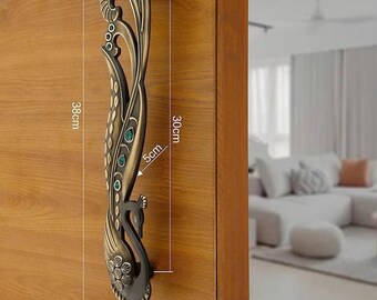 Peacock door handle