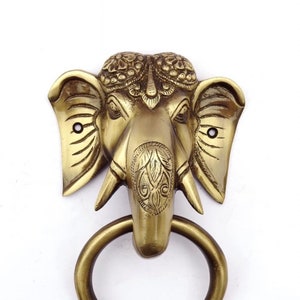 Elephant door knocker