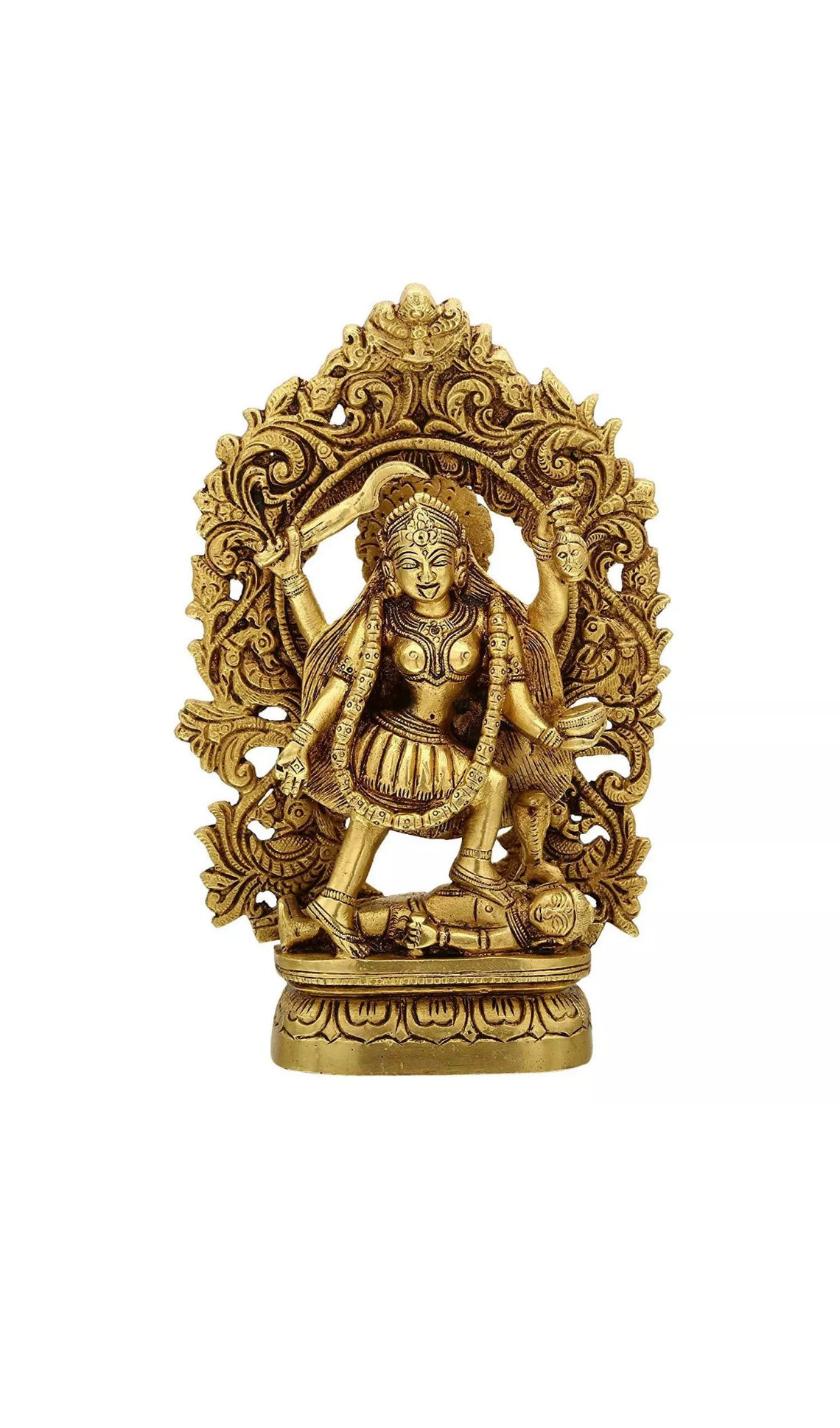 Kali Statue Goddess Kali Statue 8 Mahakali Kalika Adi Etsy