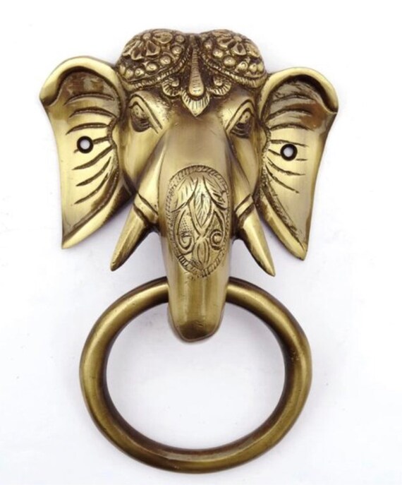 Elephant Door Knocker Etsy