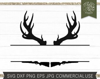 Download Antler Monogram Svg Etsy