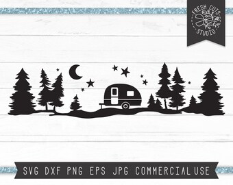 Download Camping bucket svg | Etsy