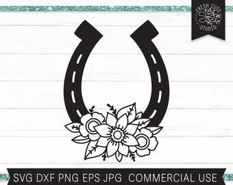 Download Floral Horseshoe Etsy