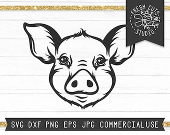 Download Pig Face Svg Etsy