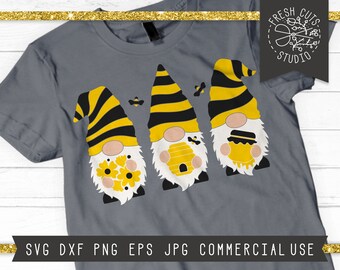 Download Bee Gnomes Svg Etsy