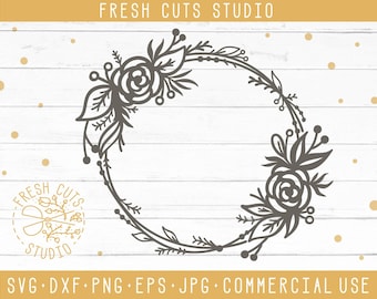 Download Half Wreath Svg Free - Layered SVG Cut File - Download ...