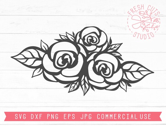 Download Rose Svg Accent Instant Download Digital Design Rose Swag Etsy