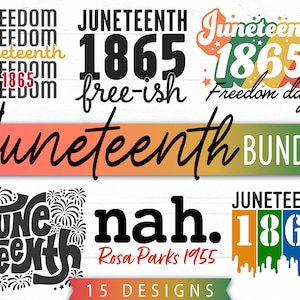 Juneteenth SVG Bundle, African American Bundle, Freedom svg, Juneteenth PNG Sublimation Digital Download, PNG Bundle, Nah, Fireworks