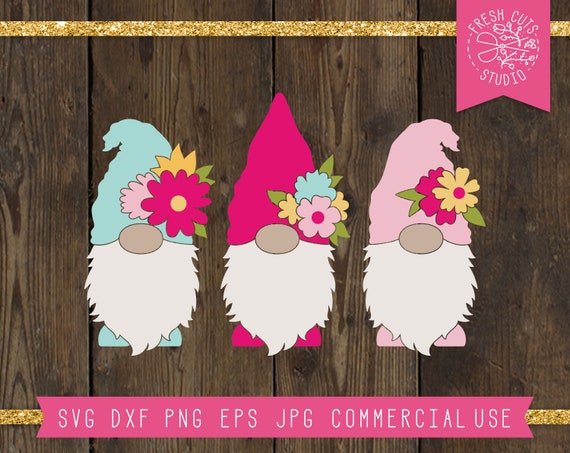 Free Free Garden Gnome Spring Svg