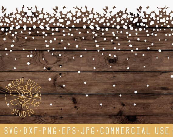 Download Snowing Svg Falling Snow Photo Overlay Effect Svg Dxf Vector Etsy