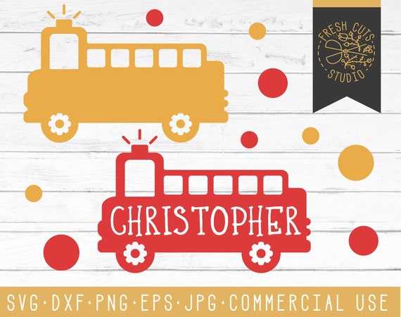 Free Free 342 Fire Truck Silhouette Svg SVG PNG EPS DXF File