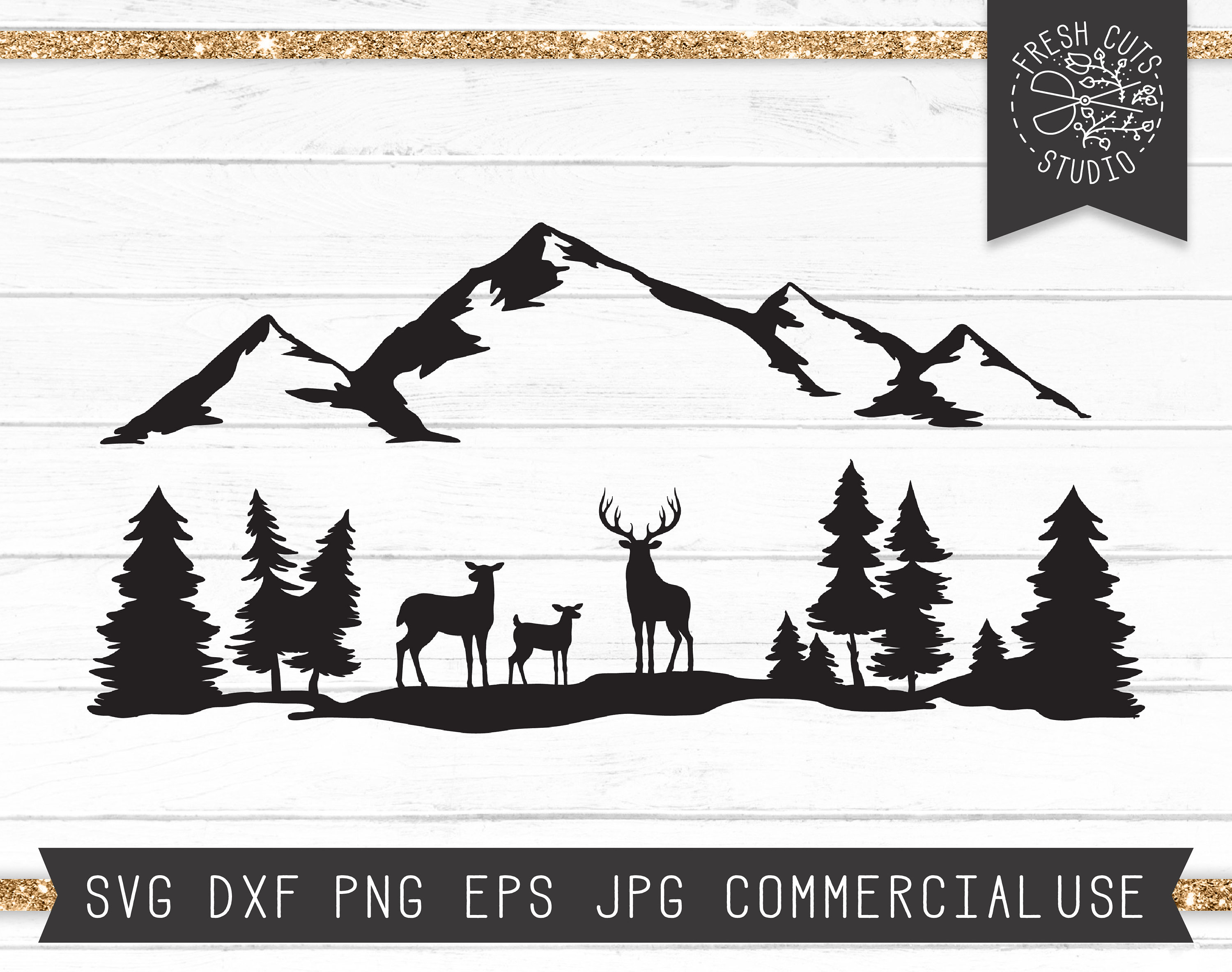 Free Free 151 Deer Family Svg SVG PNG EPS DXF File