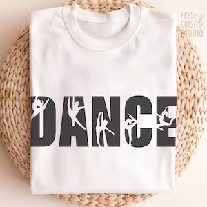 Dance SVG Cut File for Dancers, Dance Shirt PNG Sublimation DTF, digital download, Original Design image 3