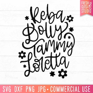 Chanteurs country SVG, cadeau pour fan de musique country, svg de musique country, svg Western, fille du Sud, fille country svg png dxf, cow-girl, svg salut