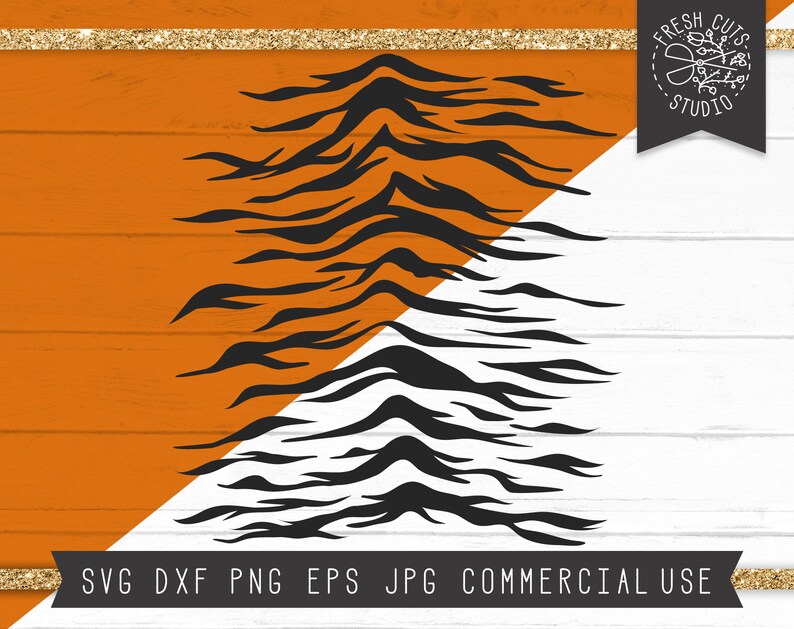 Tiger Stripes SVG Instant Download Tiger Print Svg Tiger | Etsy