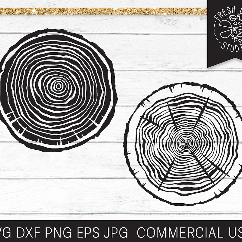 Tree Rings Svg - Etsy