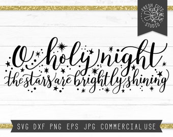 O Holy Night Lyrics Etsy