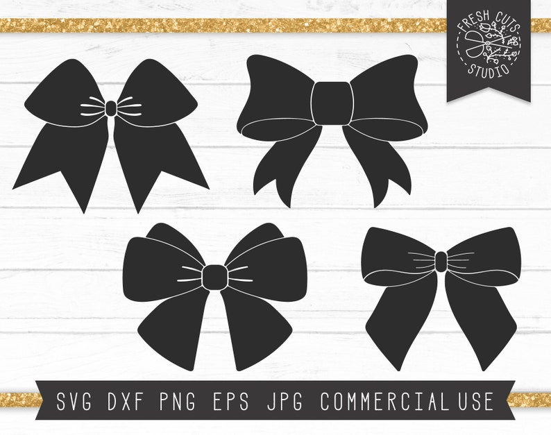 Bows SVG Cut Files for Cricut Bow Silhouette SVG | Etsy
