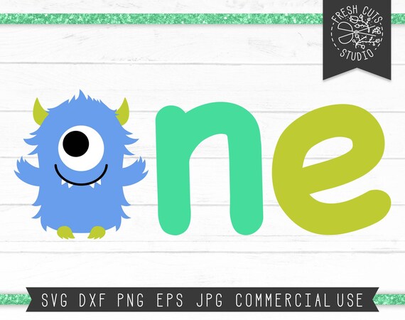 Download Monster One Svg Instant Download Digital Design Files For Etsy