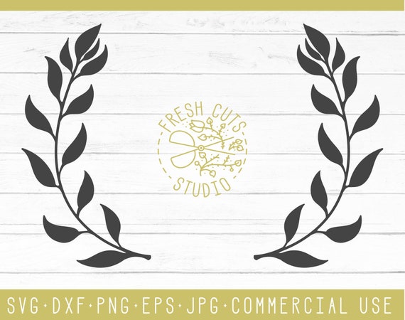 Download Laurel Svg Design Cutting Files Instant Download Svg Files Etsy